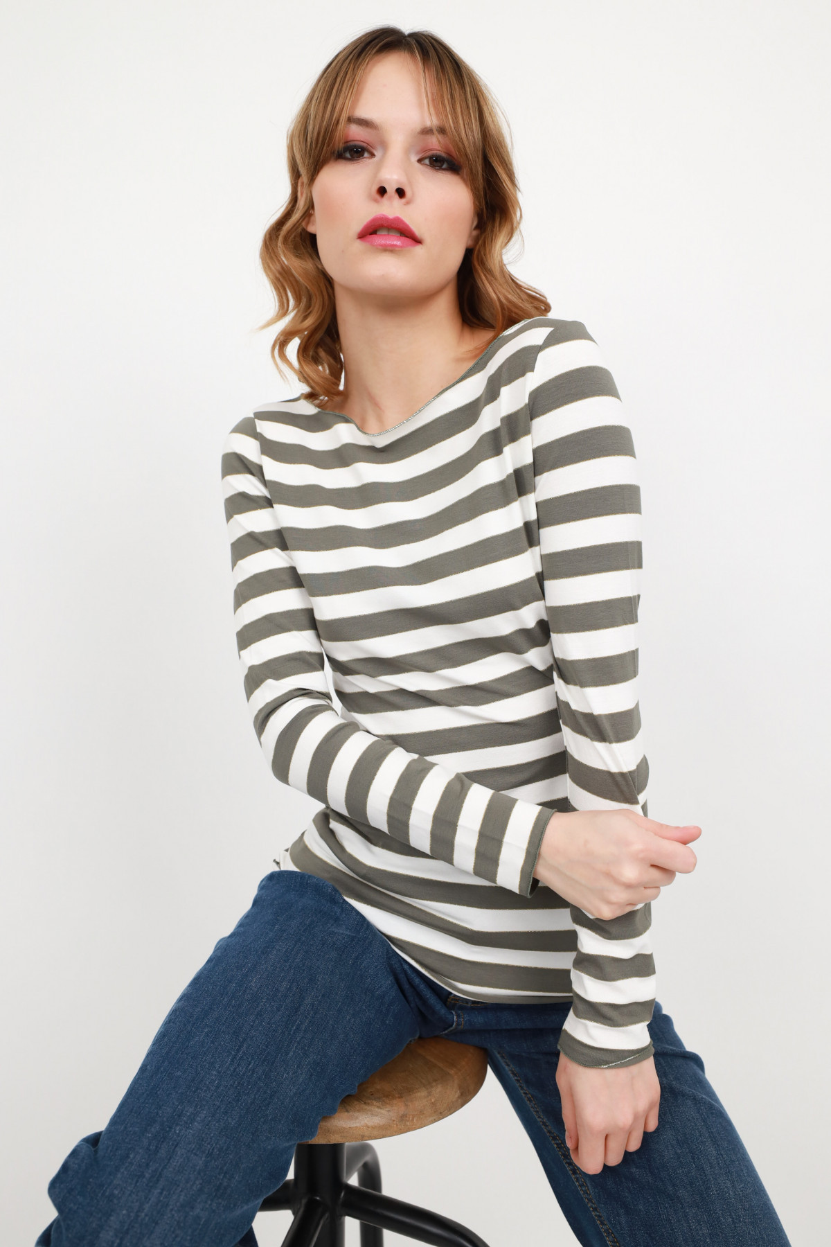 Striped boat shirt