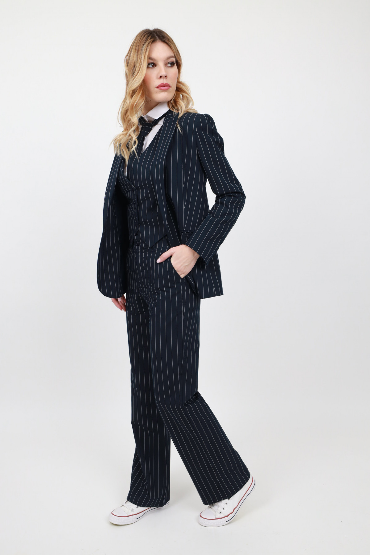 Pinstripe Pants