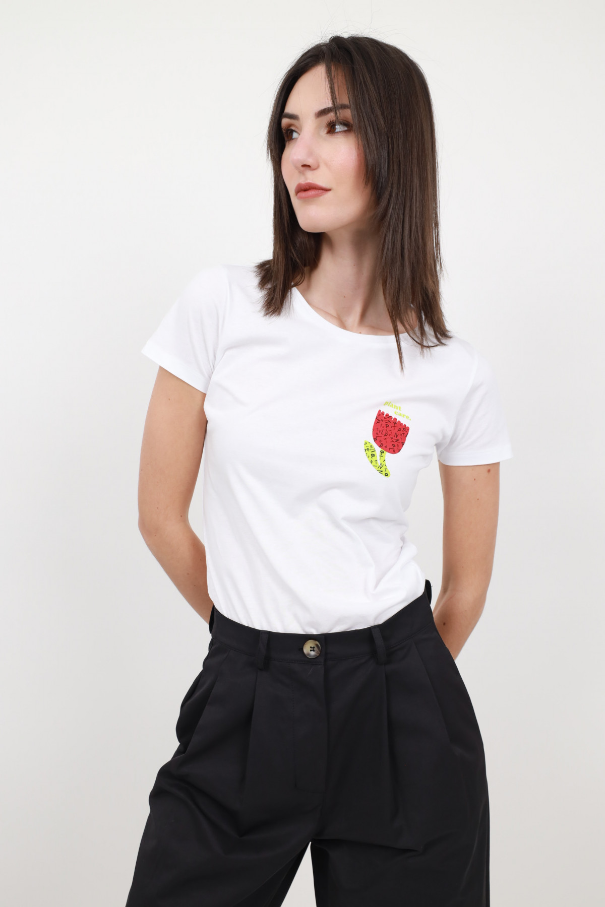 Kleines Tulpen-T-Shirt