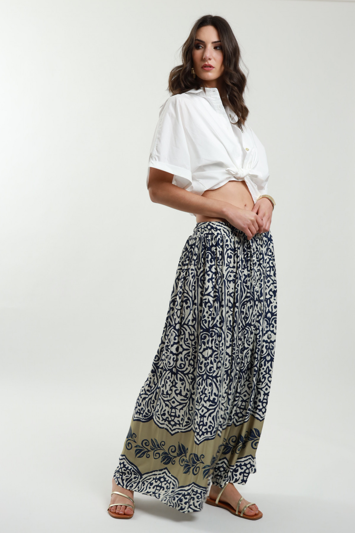 Patterned Skirt