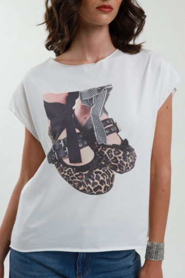 T-Shirt Con Stampa